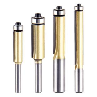 松崎双刃直刀木工刀具大全铣刀套装开槽轴承锣机收修边雕刻机刀头