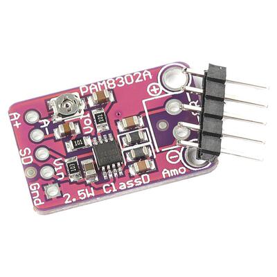 PAM8302 2.5W 单通道 D类 音频功率模块 放大器模块开发板模块