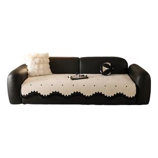 沙发垫冬季加厚2026新款高端坐垫盖布巾皮沙发专用毛绒保暖防猫抓