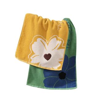 毛毛雨毛巾纯棉情侣家用成人柔软吸水全棉加厚男士洗脸巾方巾