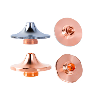 光纤切割机激光喷嘴28大族高速双层镀铬DE铜割嘴喷嘴DC高速单层SP