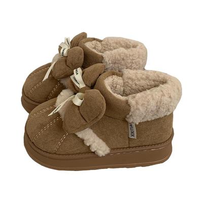 冬季时尚加绒加厚高级感雪地靴