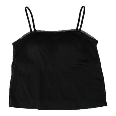 香月明美薄吊带女背心带胸垫显瘦