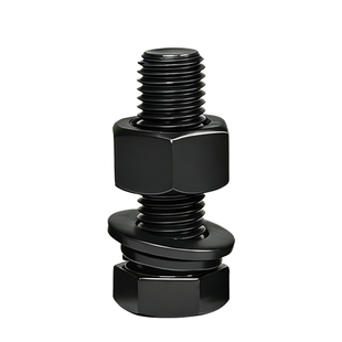 12.9级外六角螺丝螺母套装大全高强度螺栓平垫弹垫片M6M8M10-M24