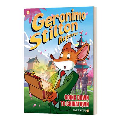 Geronimo Stilton Reporter #7 Going Down to Chinatown 老鼠记者7 精装全彩漫画小说