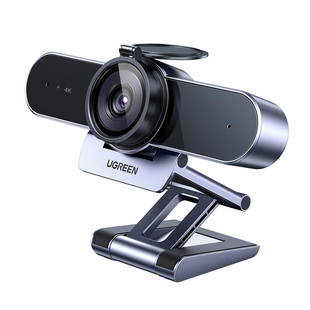 绿联4K直播摄像头台式电脑家用外置麦克风一体高清USB笔记本外接