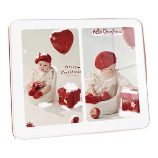 宝宝照定制宫格相框摆台打印婚纱照全家福相片加洗儿童照做成摆件