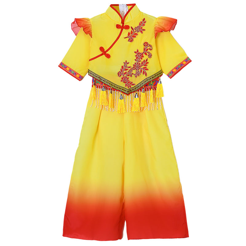 第十三届小荷风采灯忆故乡情舞蹈服古典舞元旦喜庆演出服少儿群舞