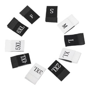 高端现货服装尺码标布标尺码唛衣服号码大小号码领标定制