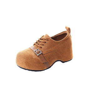 增高厚底鞋勃肯鞋女2025冬季新款爆款时尚气质鞋子女加绒秋冬女鞋