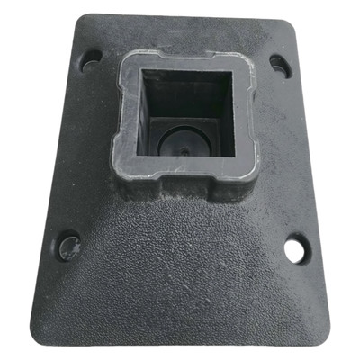 护栏橡胶底座道路隔离围栏公路马路固定底脚配件配套停车车库路面