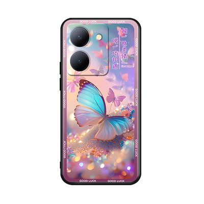 luckrider适用于vivoy78手机壳vivioY78唯美y78m梦幻y77t好看Voviy78少女款voY78硅胶V2278A软Viv0Y78后壳v22