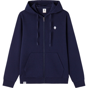 乐卡克法国公鸡春秋季男女同款运动外套拉链上衣