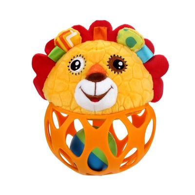 jollybaby婴儿手抓球扣洞洞球