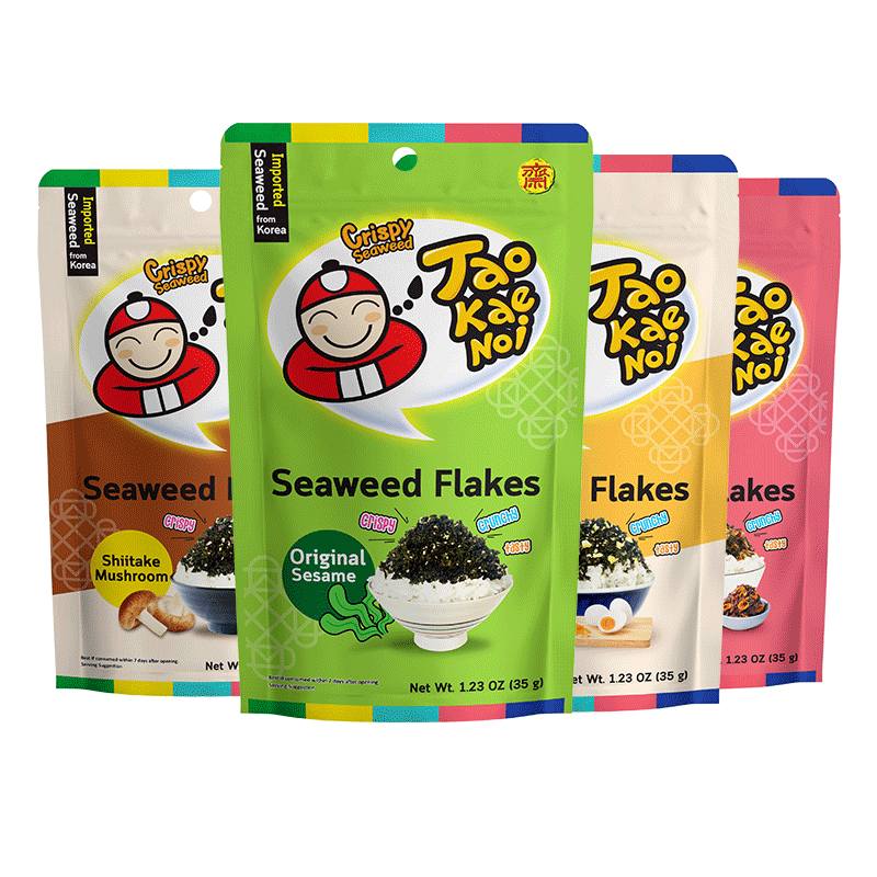泰国老板仔岩烧海苔袋装儿童营养海苔休闲小零食即食海苔组合装