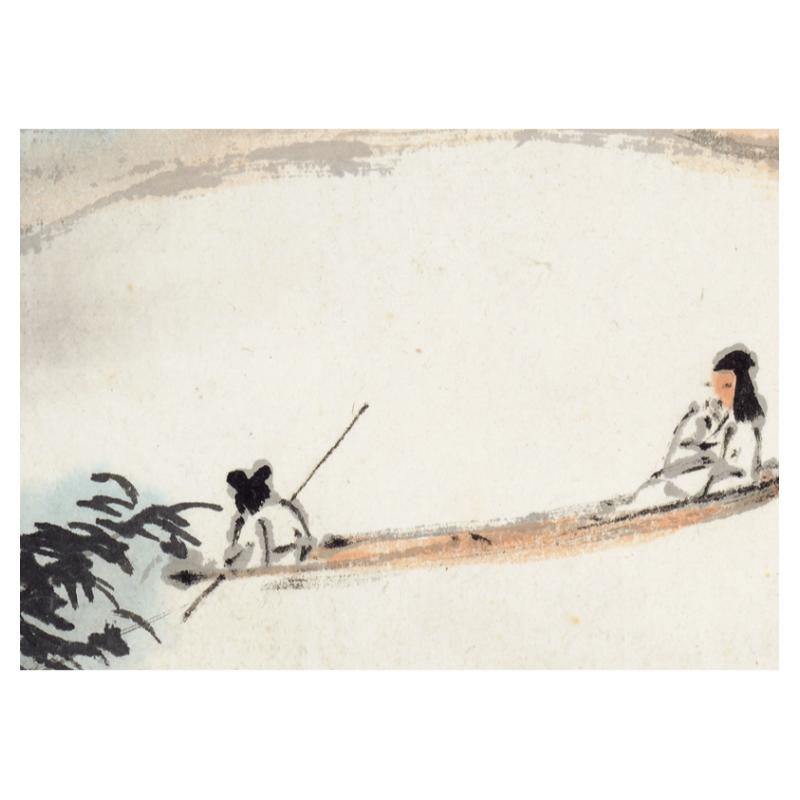 高清艺术微喷画芯临摹学习卷轴画
