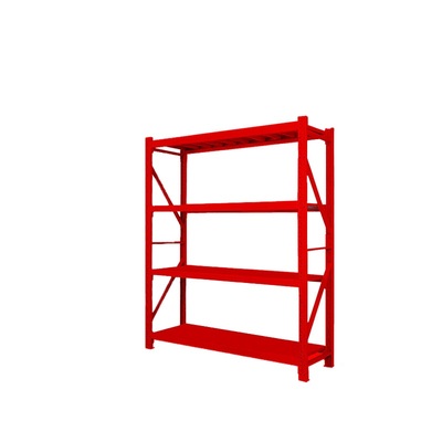 北京红色消防器材货架油漆涂料架