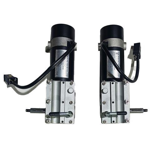 齿轮减速电机 电动代步车电机电动轮椅零件24V200W齿轮减速电动