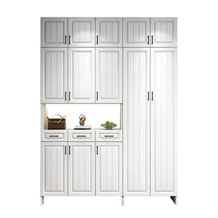 实木鞋柜家用门口入户门玄关柜一体新款2026爆款室内大容量储物柜