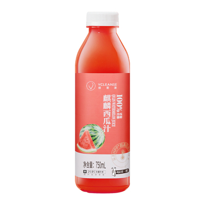 维果清大瓶装西瓜汁HPP鲜榨果汁