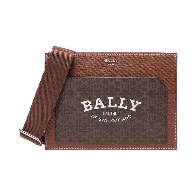 【自营】Bally/巴利男士TPU单肩斜挎包手拿包 BROGANN TML单肩包