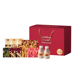 美心全家福大礼包零食礼盒黄油酥条鸡蛋卷多口味曲奇饼干独立包装