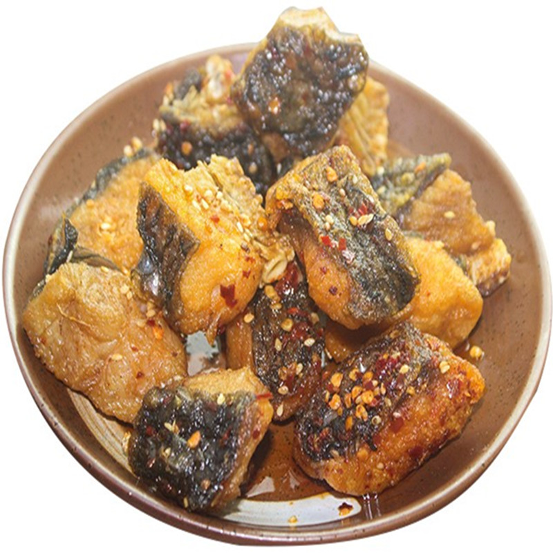 麻辣农家自制湖南特产瓶装鱼块
