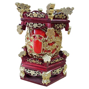 拜斗灯实木雕功名灯功德灯大红神灯木雕朝真礼斗吉利拜斗斗灯米斗