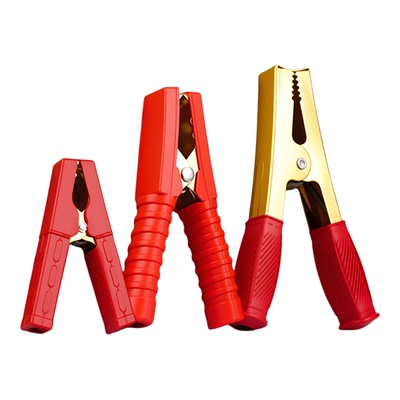 纯铜电瓶夹子搭火线链接鳄鱼夹