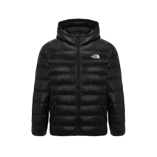 北面TNF26秋冬新款保暖轻薄连帽羽绒服男款RDS鸭绒便携排骨服外套
