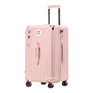 行李箱拉杆箱结实耐用加厚拉链款女2025新款旅行密码皮箱子男28寸