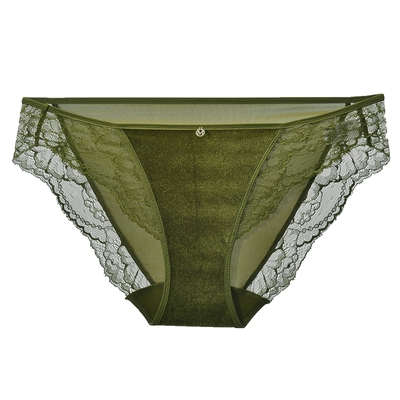 3件159|商场同款MYBODY新款内裤性感镂空蕾丝纯欲低腰女士平角裤