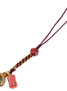 本命年古法金醒狮貔貅手工饰品