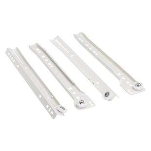 固特二节轨道电脑键盘托滚轮托底侧装静音橱柜抽屉滑轨滑道加厚