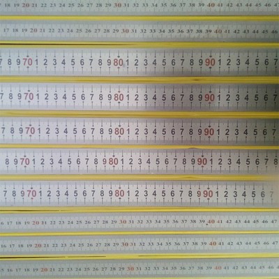 钢尺1米5不锈钢尺子直尺加厚钢板尺15/20/30cm50/60/120铁尺刚尺