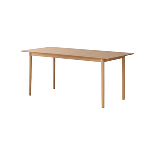 出乎生活家具波尔餐桌日式实木餐桌原木风家具餐厅桌子家用工作台