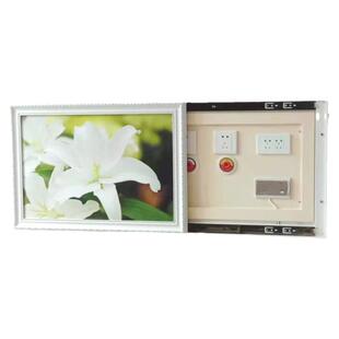 壁画终端箱壁画设备带明媚春光戈矛疾展墙雕