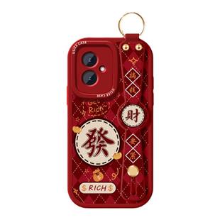 菱格麻将适用荣耀100防摔90Pro发财手机壳X50i+女新款Honor斜挎80SE挂绳70Por腕带支架60可背跨50全包保护套