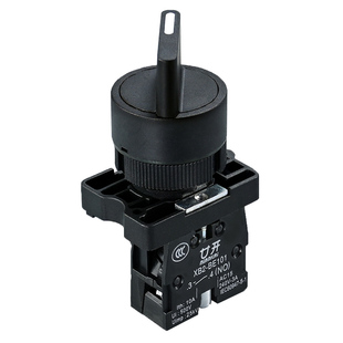 旋钮开关XB2-ED21选择按钮开关ED33 25一常开 安装孔22mm塑料型