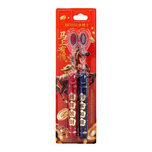 新年喜庆凸面软毛牙刷马年限定