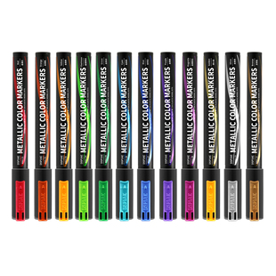 迪斯派金属色马克笔 高达模型机甲水性笔涂上色补色笔 MKA-01