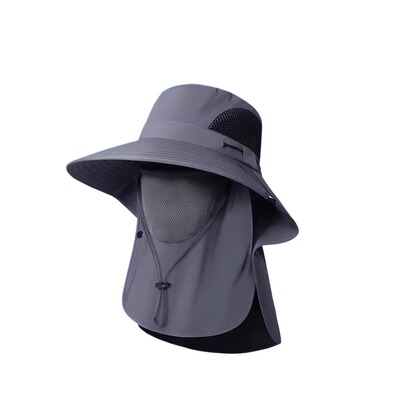 户外速干防晒大帽檐渔夫帽