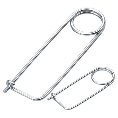 镀锌别针卡簧销弹簧销别针销开口销子安全销保险销M2M3M4M5M6M8mm