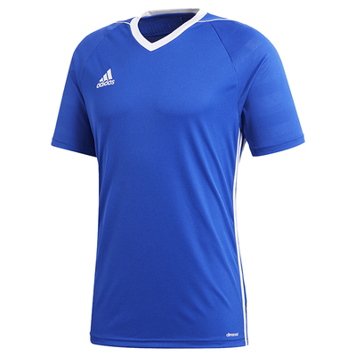 Adidas/阿迪达斯正品夏季新款男士透气比赛足球短袖BK5439