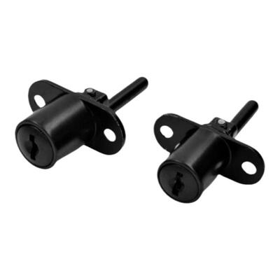 抽屉三连锁家具锁正面办公桌锁芯