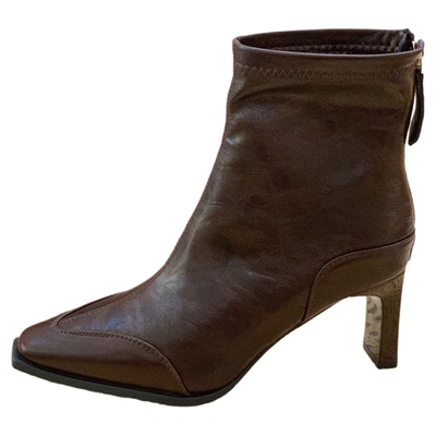 粗跟6cm气质瘦瘦靴妥妥腿精神器