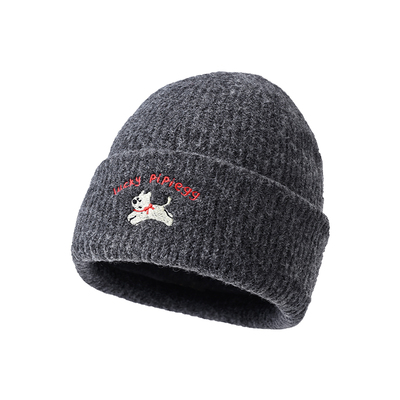 毛线帽子女秋冬2025新款保暖