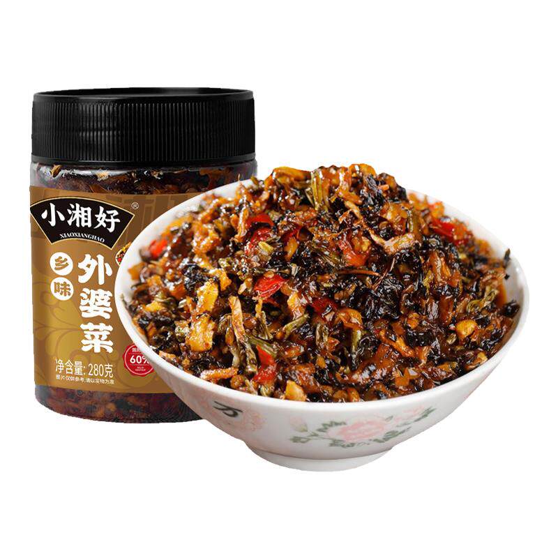 正宗湖南特产湘西外婆菜280g*6