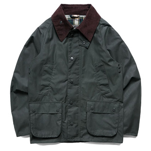 LifeCycle阿美咔叽防水猎装油蜡夹克风衣工装外套安欣同款复刻BBR