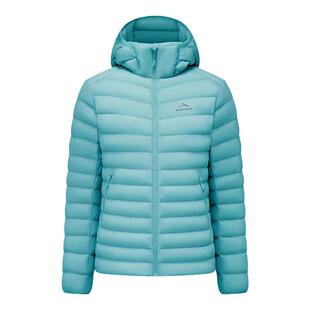 【鹅绒】波司登奥莱女舒适简约百搭轻量排骨条轻薄连帽羽绒服外套